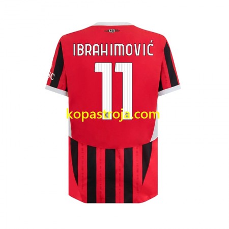Billiga Fotbollströjor AC Milan ibrahimovic 11 Hemma tröja 2024/25 Kortärmad
